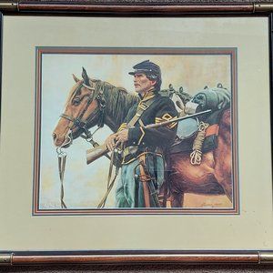 Civil War Signed Limited Edition Print by Don Stivers titled "First Sergeant"